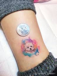 How To Get Rid Of A Bad Tattoo Small Dog Tattoos Tattoos Dog Tattoos