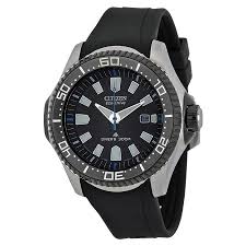 Citizen Eco Drive Professional Diver Black Rubber Strap Watch Citizen Promaster Diver 300 Meters Eco Drive Black Dial Black Rubber Men S Watch Bn0085 01e Watches For Men Mens Watches Citizen Black Rubber
