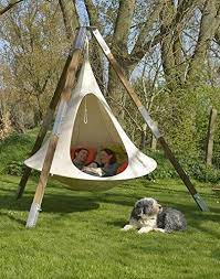 natural white double cacoon hammock by vivere on amazon outdoor hammock swinging chair hammock tent