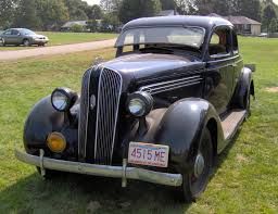 Image result for Black 1936 Plymouth