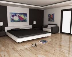 A pair of white pillars supporting a linear architrave separates the lounge from the main bedroom, which features a massive bed with chevron pattern side tables and held. 13 Bedroom Wooden Floor Ideas Bedroom Wooden Floor Bedroom Design Bedroom Interior