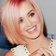 katy perry s newest hair a pink bob love it promi kurze haare rosa haare ombre verschiedene haarfarben