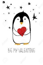 Love Greeting Card With Cute Penguin Holding Heart And Text Be Royalty Free Cliparts Vectors And Stock Illustration Image 92296490 The bigest heart meme collection. love greeting card with cute penguin holding heart and text be