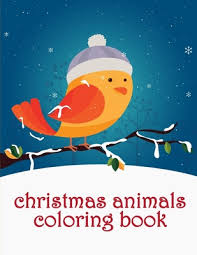 When the printable coloring page has loaded, click on the print icon to print it. Christmas Animals Coloring Book Funny Coloring Book With Cute Animals Smart Kids 3 Paperback Pages Bookshop