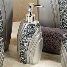 Maybe you would like to learn more about one of these? Brilliance Mosaic Silver Gray Bath Accessories