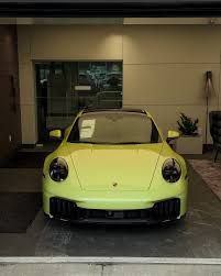 Image result for Green Yellow 2025 Porsche