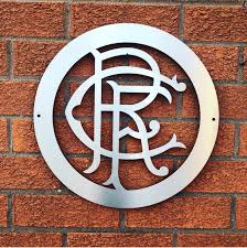 .deals from the rangers football club including rangers football kits from rangers direct. Rangers Fc Steel Wall Plaque Gd Steel Belfast