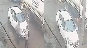 ▷ Captan momento en que Rosa Aidé fue atacada con un machete por su esposo  en San Nicolás ⚠