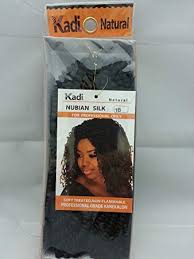 Perfect style for 'going natural'. Amazon Com Kadi Natural Braiding Style Hair Extension Professional Grade Kanekalon 1b Off Black Nubian Silk Beauty