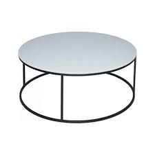 Show more show more images and media. Buy White Glass And Metal Circular Coffee Table From Fusion Living