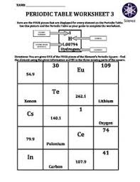 Some of the worksheets displayed are find the places, elements and the periodic table, periodic table basics, find the elements, periodic table puns answer key, periodic table work answers key, elements. Periodic Table Worksheets Chemistry Pinterest Cute766
