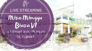 Renungan 14 januari 2021 renungan harian katolik 14 januari 2021. Live Misa Minggu Biasa Vi Youtube