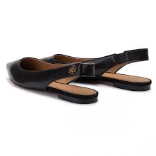 Sandals Tory Burch Kira Slingback Flat 57234 Perfect Black 004 Casual Sandals Sandals Mules And Sandals Women S Shoes Efootwear Eu
