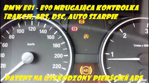 Bmw E87 E90 Mruga Kontrolka Trakcji Abs Dcs Auto Szarpie Brak Mocy Patent Na Dorazna Pomoc Youtube