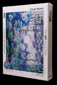 Claude monet's impressionist painting may be beautiful, but it sure makes for a difficult puzzle. Claude Monet Water Lilies Art Puzzle 1000 Pieces