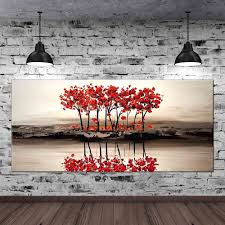 A pintura a óleo é uma técnica milenar, inventada na antiguidade e muito difundida a partir da idade média. Quadro Pintura Tela Arvores E Flores Modernas Em Altos Relevos Cod 2031
