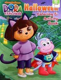 The set includes facts about parachutes, the statue of liberty, and more. Nickelodeon Dora The Explorer Halloween Coloring Activity Book 32 Pages Educational Toys Planet