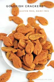 Many gluten free dessert recipes use almond flour instead of regular flour. Gluten Free Goldfish Crackers Dairy Free Vegan Healthy Taste Of Life