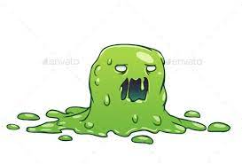 Vector Little Green Slime Monster Illustration Files Ai Eps Png Monkey Illustration Monster Illustration Creature Artwork