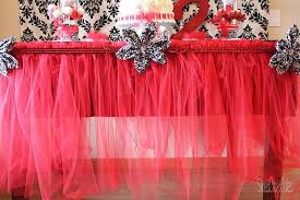 A To Zebra Celebrations Tulle Table Skirt Tutorial Tulle Table Tutu Table Table Skirt