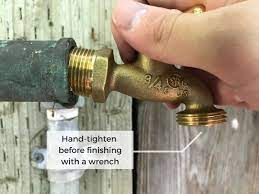 Outdoor faucets (also known as water spigots or hose bibbs) are. How To Replace A Leaky Outdoor Faucet Or Water Spigot Dengarden