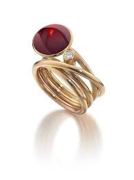 Ruby Ring Alyson Green Jewellery Diamond Engagement Rings Vintage Diamond Jewelry Designs Bridal Jewelry Sets