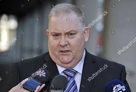 Dci Pete Marsh Gas Fitter Andrew redaktionelt stock-foto