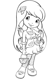 Lemon Meringue Coloring Page Strawberry Shortcake Coloring Pages Coloring Pages Coloring Books