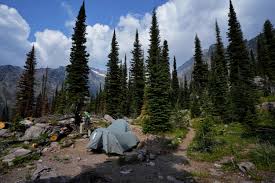 Glacier national park, through a publicly involved environmental impact statement, was recommended for inclusion in the national wilderness preservation system in 1974. Campsite At Sperry Chalet In Glacier National Park Early August Campingandhiking