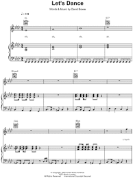 Type song title, artist or lyrics. David Bowie Let S Dance Sheet Music In Ab Major Transposable Download Print Sku Mn0100572