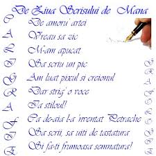 Maybe you would like to learn more about one of these? De Amoru Artei De Ziua Scrisului De Mana Chiar Asa Facebook