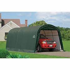 Ekra decor private limited is engaged in manufacturing and supplying of permanent fabric tensile structure such as car parking tensile carport canopy. Shelterlogic 12 Ft X 20 Ft X 8 Ft Landowner Series Garage In A Box Roundtop 62779 At Tractor Supply Co