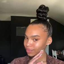 Follow Lauryn I For More Video Pins Top Knot Hairstyles Hair Ponytail Styles Natural Hair Bun Styles