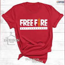 The simple design offers stylistic flexibility. Free Fire Red Short Sleeves T Shirt For Men Free Fire Battleground Buy Online At Best Prices In Bangladesh Daraz Com Bd