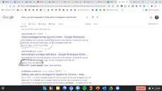 Why is Google saying missing and must include - Google Search ...
