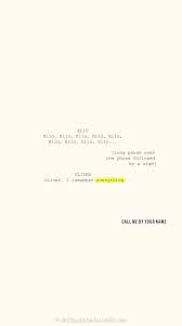 Call Me By Your Name Book Quotes With Page Numbers Find And Follow Posts Tagged Call Me By Your Name Lockscreens On Tumblr In 2020 Your Name Quotes Your Name Wallpaper Call Me
