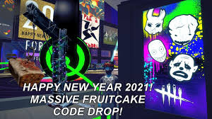 So, without further ado, let's get started. Dead By Daylight Happy New Year 2021 Massive Fruitcake Charm Code Drop In Vnye2021 App Youtube