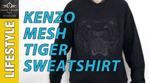 Kenzo Mesh Tiger Sweatshirt Quality Size Review Kenzo