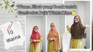 Putih dipadukan dengan warna putih yang netral, busana lemon anda tidak akan terlihat pucat. Warna Jilbab Yang Cocok Untuk Gamis Warna Lime Puji Astuti Youtube