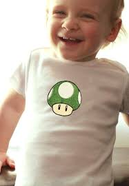 1 UP Mushroom--nintendo Throwback Customizable Embroidered Iron-on Mario  Patch