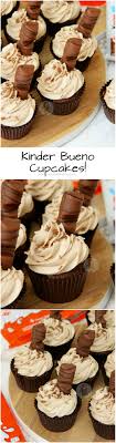 Kinder Bueno Cupcakes Light Hazelnutty Chocolatey Cupcakes With Kinder Chocolate Buttercream Frosting And Kinde Desserts Cupcake Recipes Cupcake Cakes