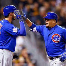 In the top of the 12th inning, new york yankees third baseman chase headley sent a foul ball down the third base line and schwarber chased it down. Video Kyle Schwarber Home Run Cubs Lead Pirates In Wild Card Sports Illustrated