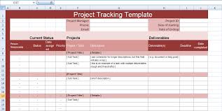 Multiple Project Tracking Templates Excel Project