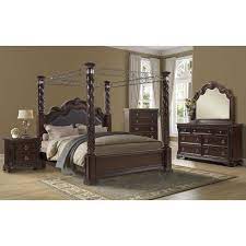 Add style to your bedroom with a new master bedroom set or increase storage with beautiful chests and dressers. Coventry Canopy Bedroom Set Bernards Furniture Cart