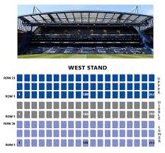 Seating Plan Official Site Chelsea Football Club