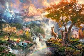 Thomas Kinkade Painter Of Light Is Dead Disney Paintings Thomas Kinkade Disney Paintings Art Thomas