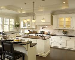 Kitchen Cream Kitchen Cabinets Black Granite Countertops Pictures Of Kitchens With W Antique White Kitchen White Kitchen Interior Design Kitchen Cabinet Styles