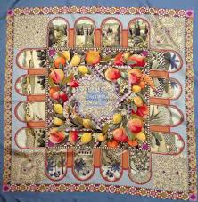 Hermes Paris Les Jardins D Andalousie Silk Scarf Carre Aline Honore 90cm Herms Scarf Hermes Paris Carre