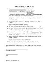 Please make certain that he or she is to encounter no. 27 Professional Power Of Attorney Letters Examples
