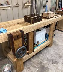 Split Top Roubo Workbench The Wood Whisperer Guild In 2020 Workbench Woodworking Workbench Woodworking Bench